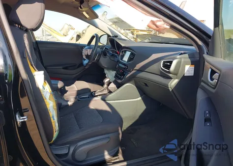 2019 Hyundai Ioniq Hybrid Sel from USA, damaged, VIN KMHC75LC0KU144344